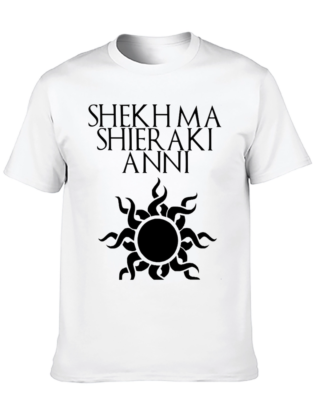 Shekhma Shieraki Anni T-Shirt - Black Graphic Tee