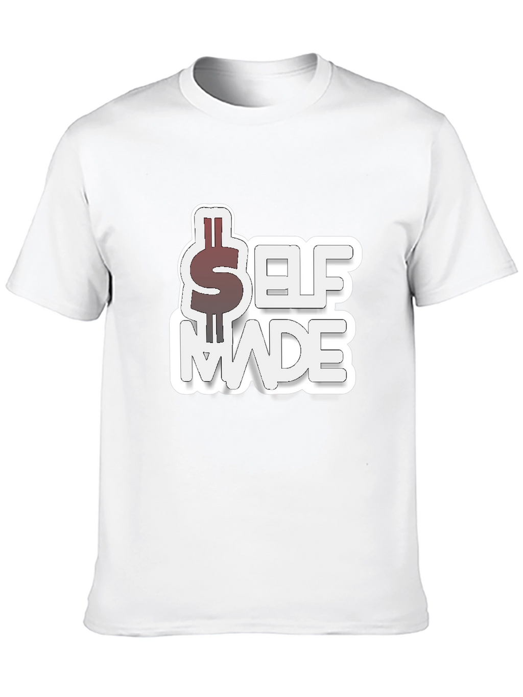 Self Made Black Graphic T-Shirt
