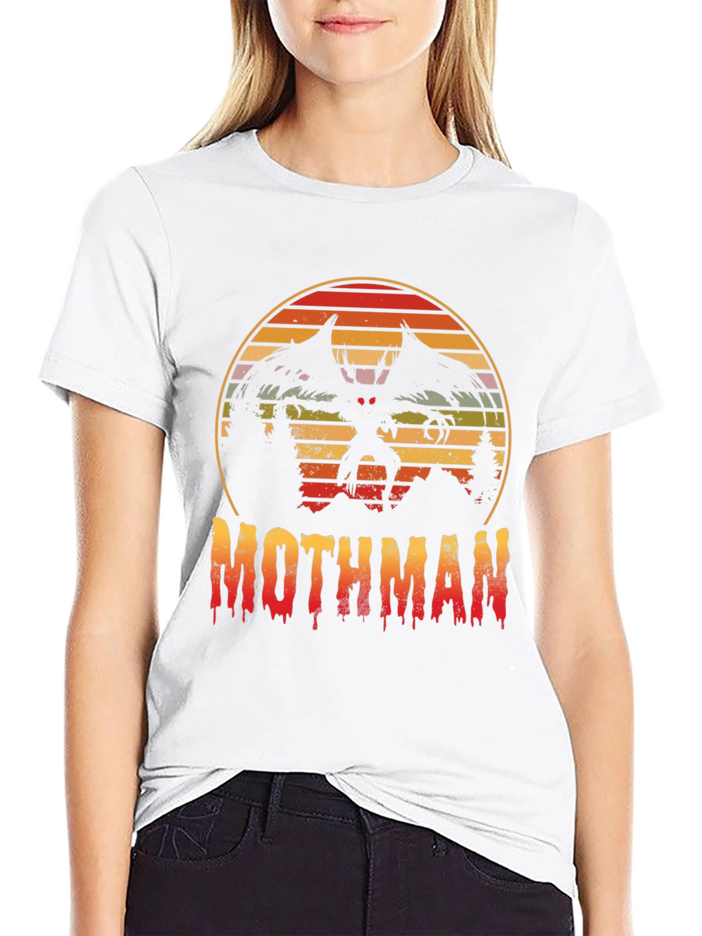 Mothman T-Shirt - Cryptid Horror Tee