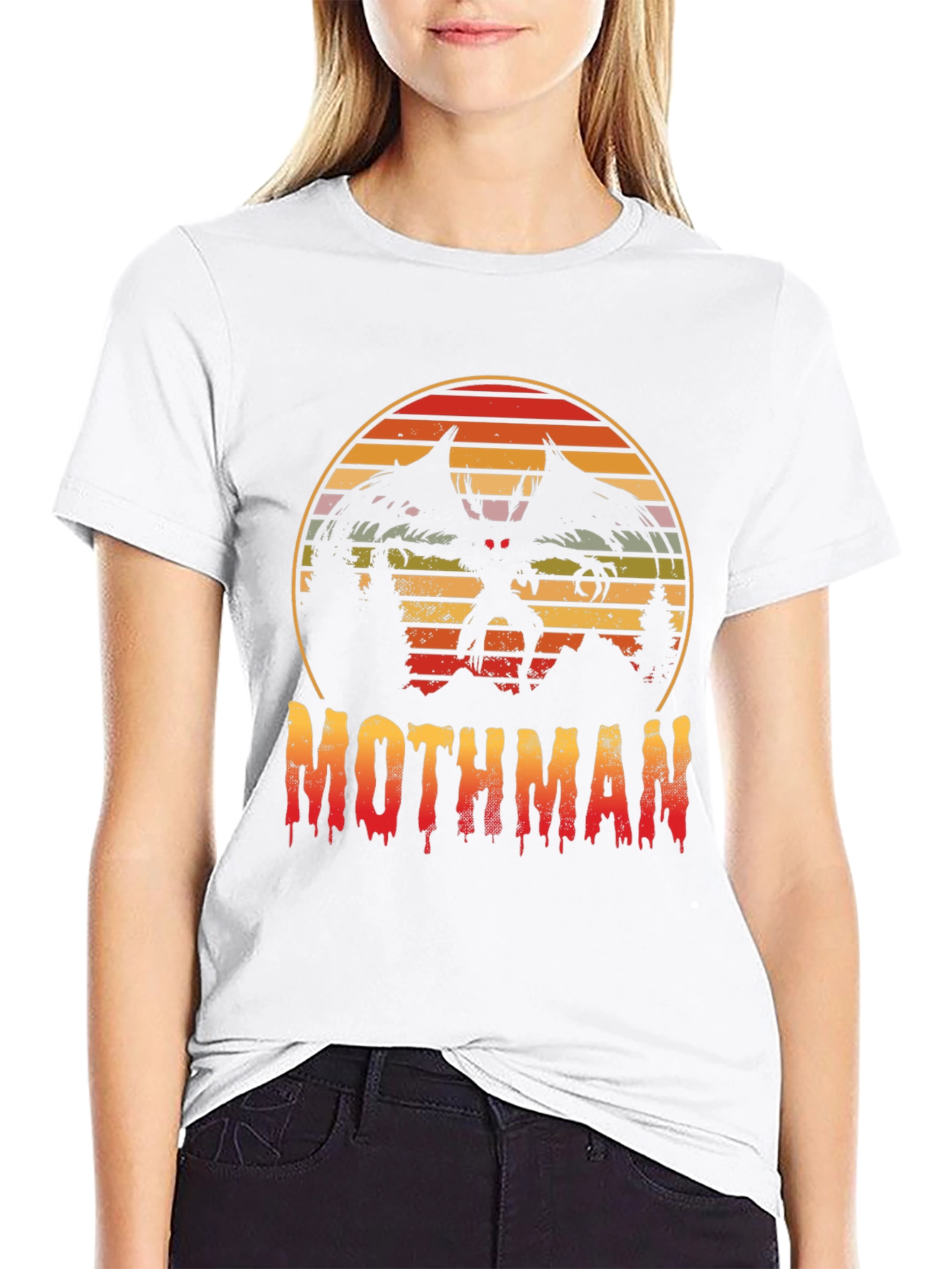 Mothman T-Shirt - Cryptid Horror Tee