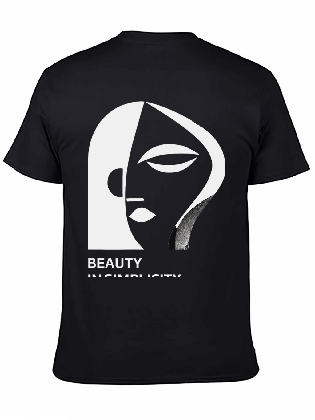Abstract Face Graphic T-Shirt: Beauty in Simplicity