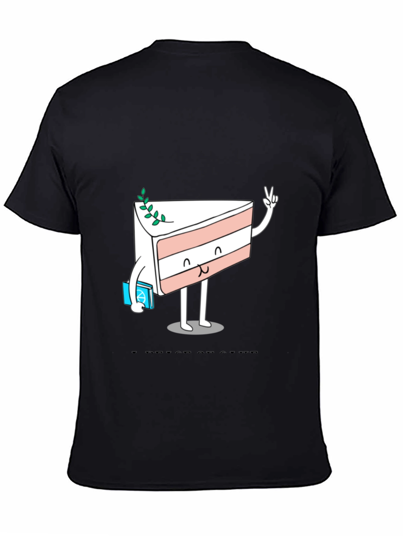Cake Slice Cartoon Graphic Tee