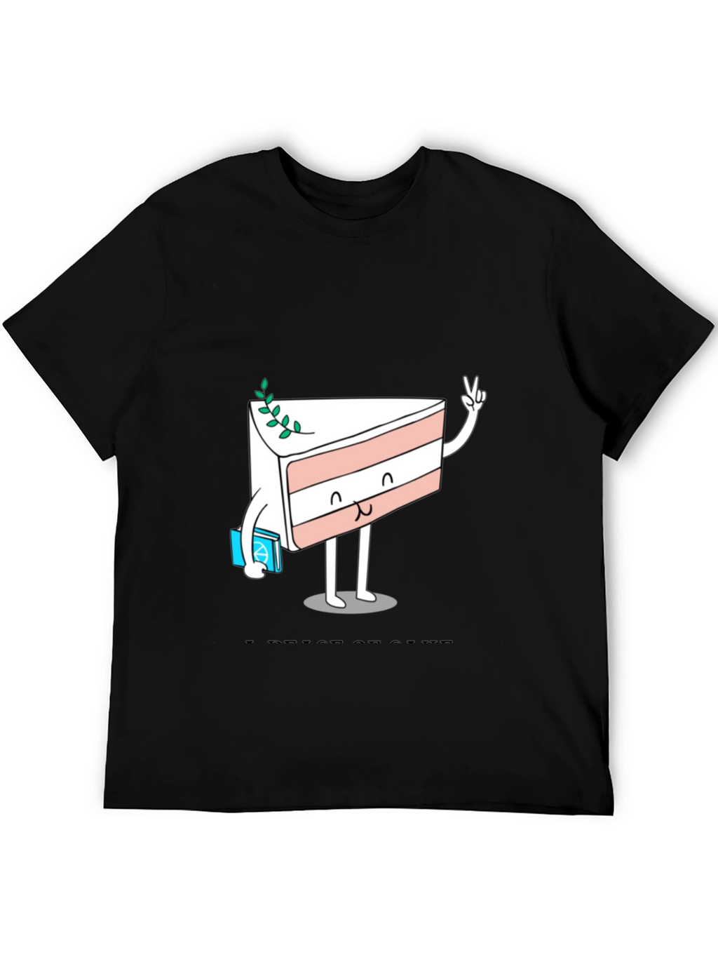 Cake Slice Cartoon Graphic Tee