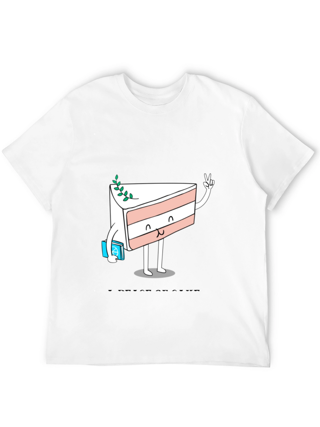 Cake Slice Cartoon Graphic Tee