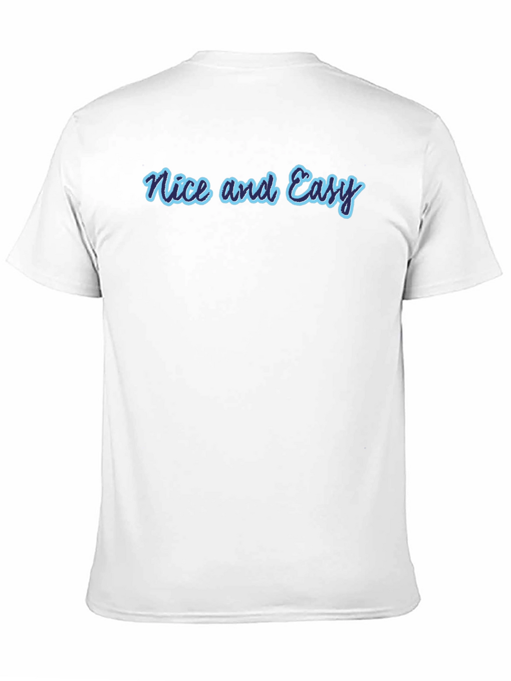 Nice and Easy Graphic Tee - Casual Black T-Shirt