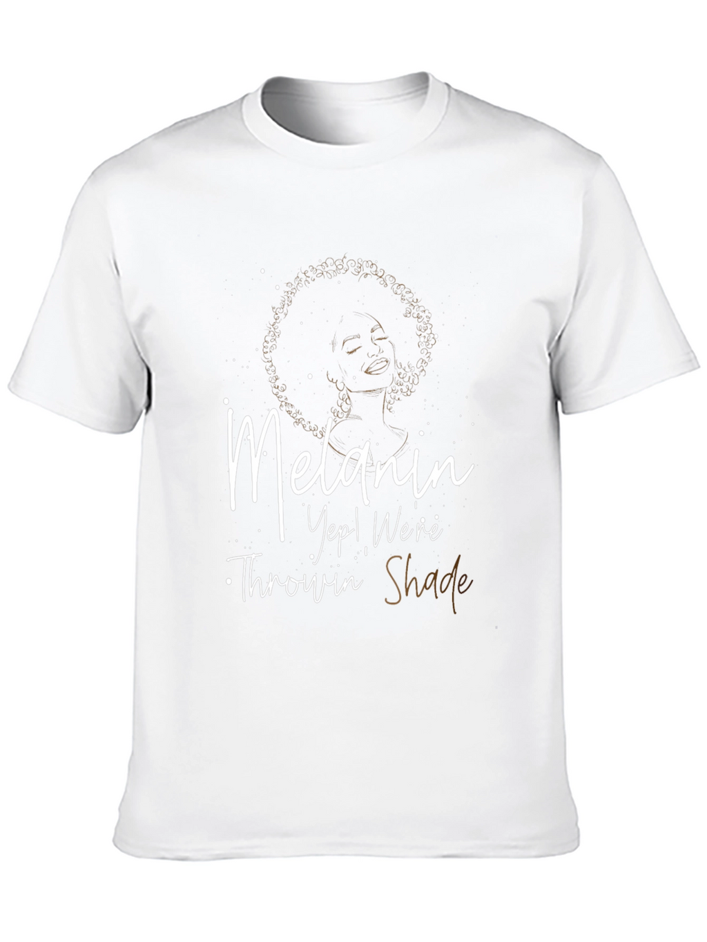 Melanin Throwin Shade Graphic Tee