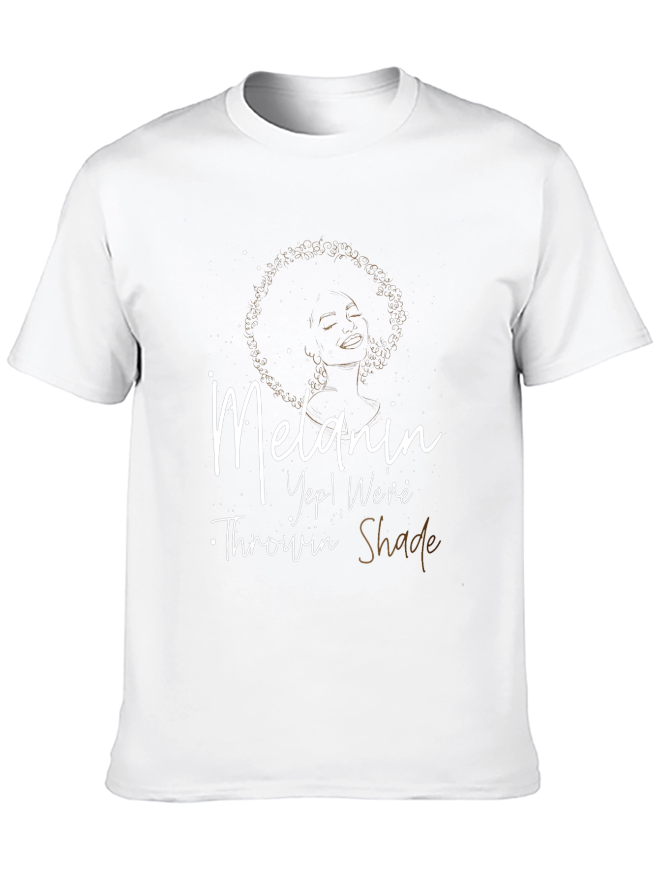 Melanin Throwin Shade Graphic Tee