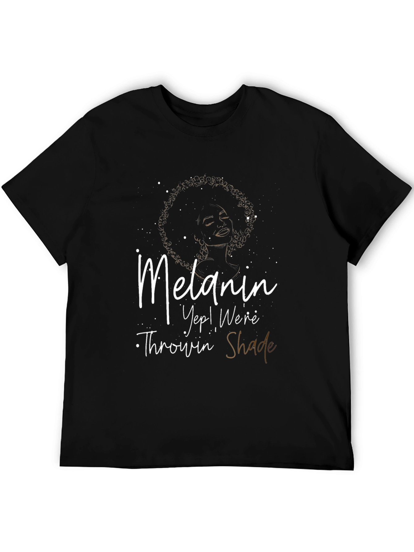 Melanin Throwin Shade Graphic Tee