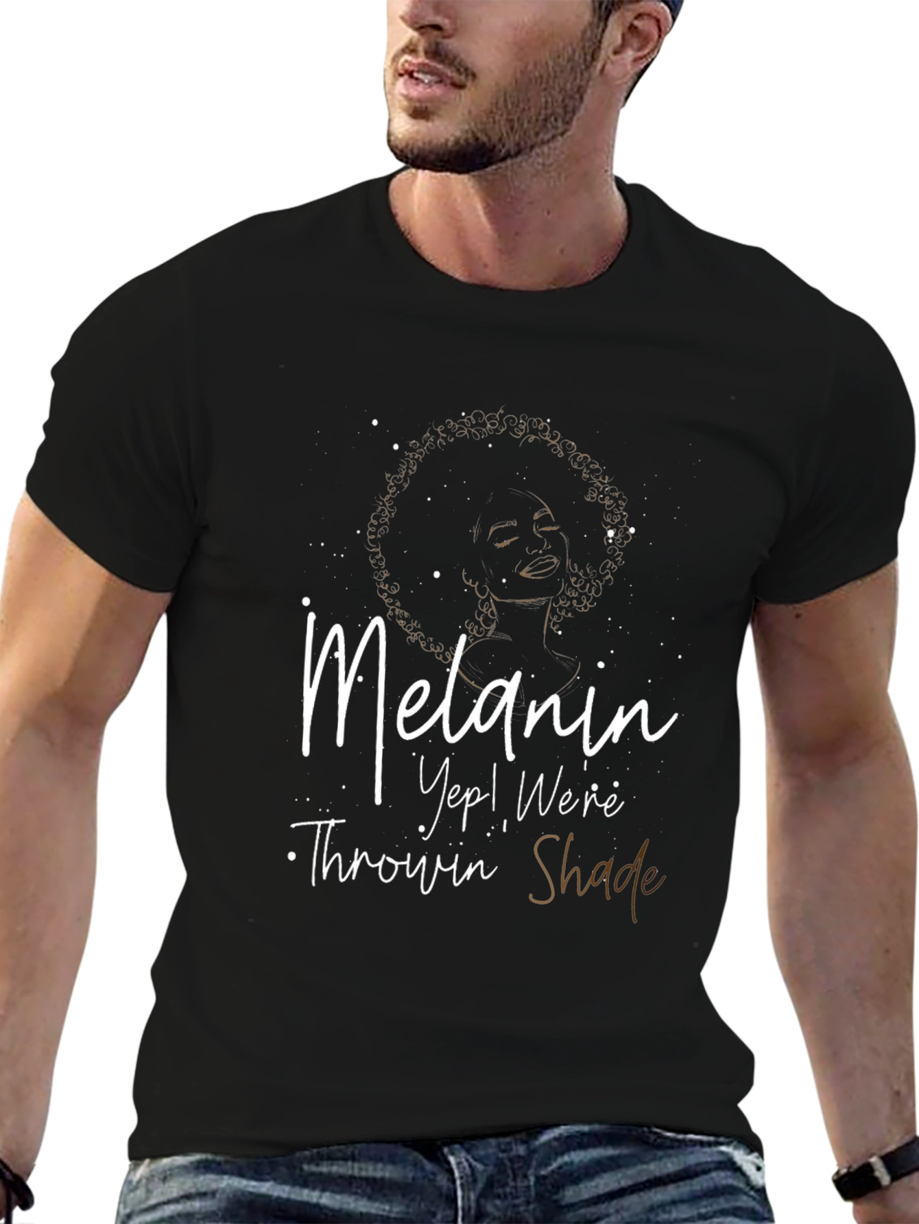 Melanin Throwin Shade Graphic Tee