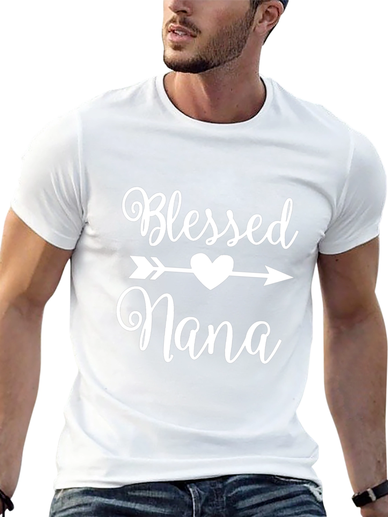 Blessed Nana Graphic T-Shirt - Unisex Cotton Tee