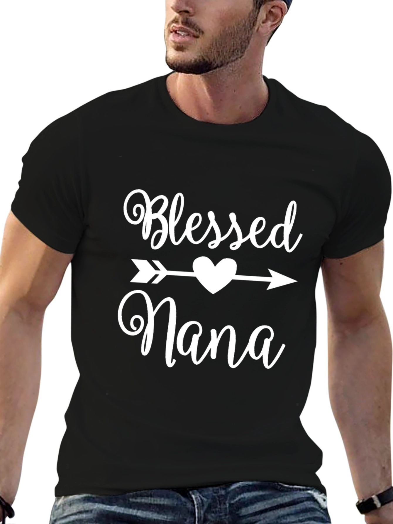 Blessed Nana Graphic T-Shirt - Unisex Cotton Tee