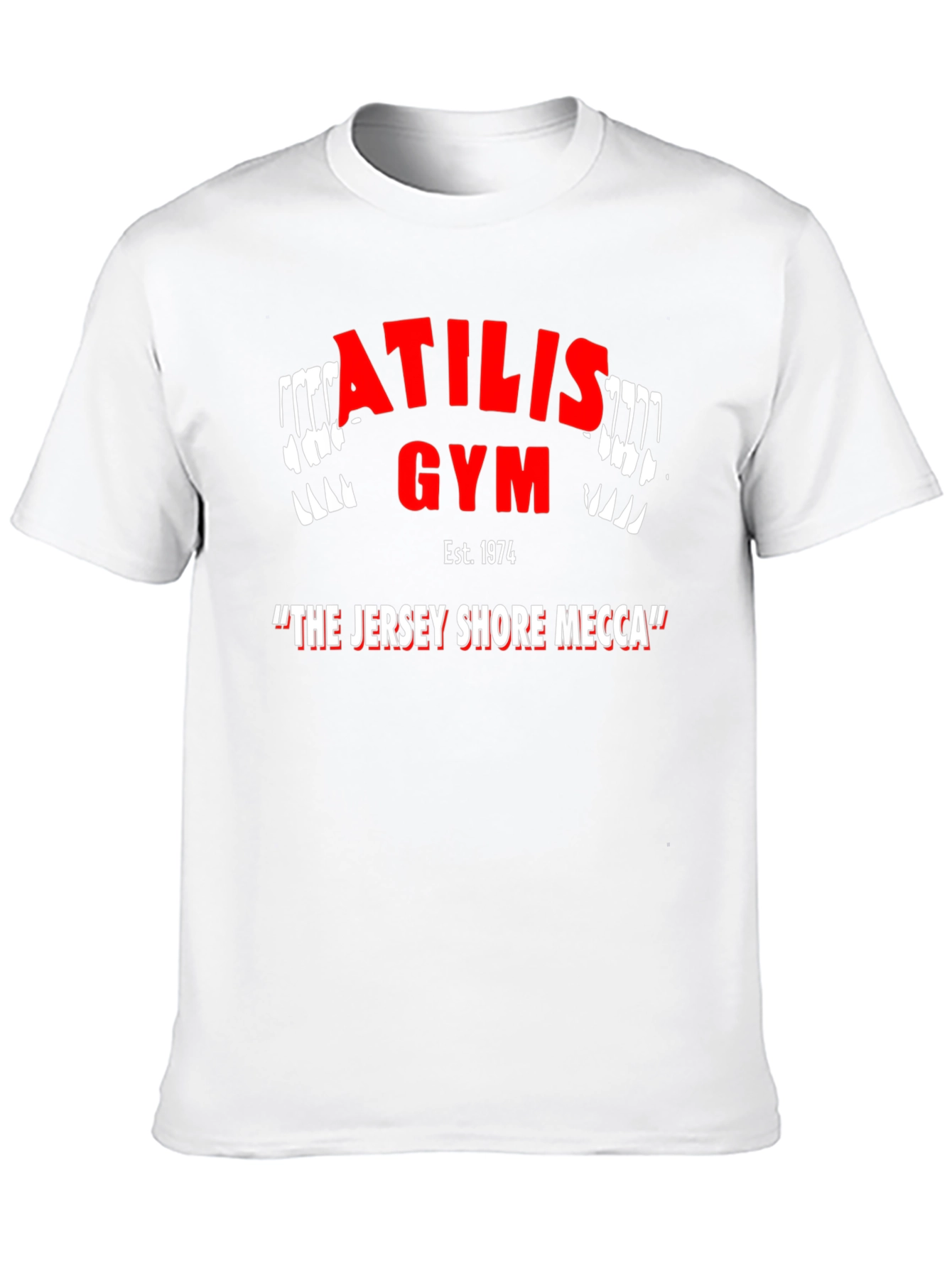 Atilis Gym Black T-Shirt - The Jersey Shore Mecca