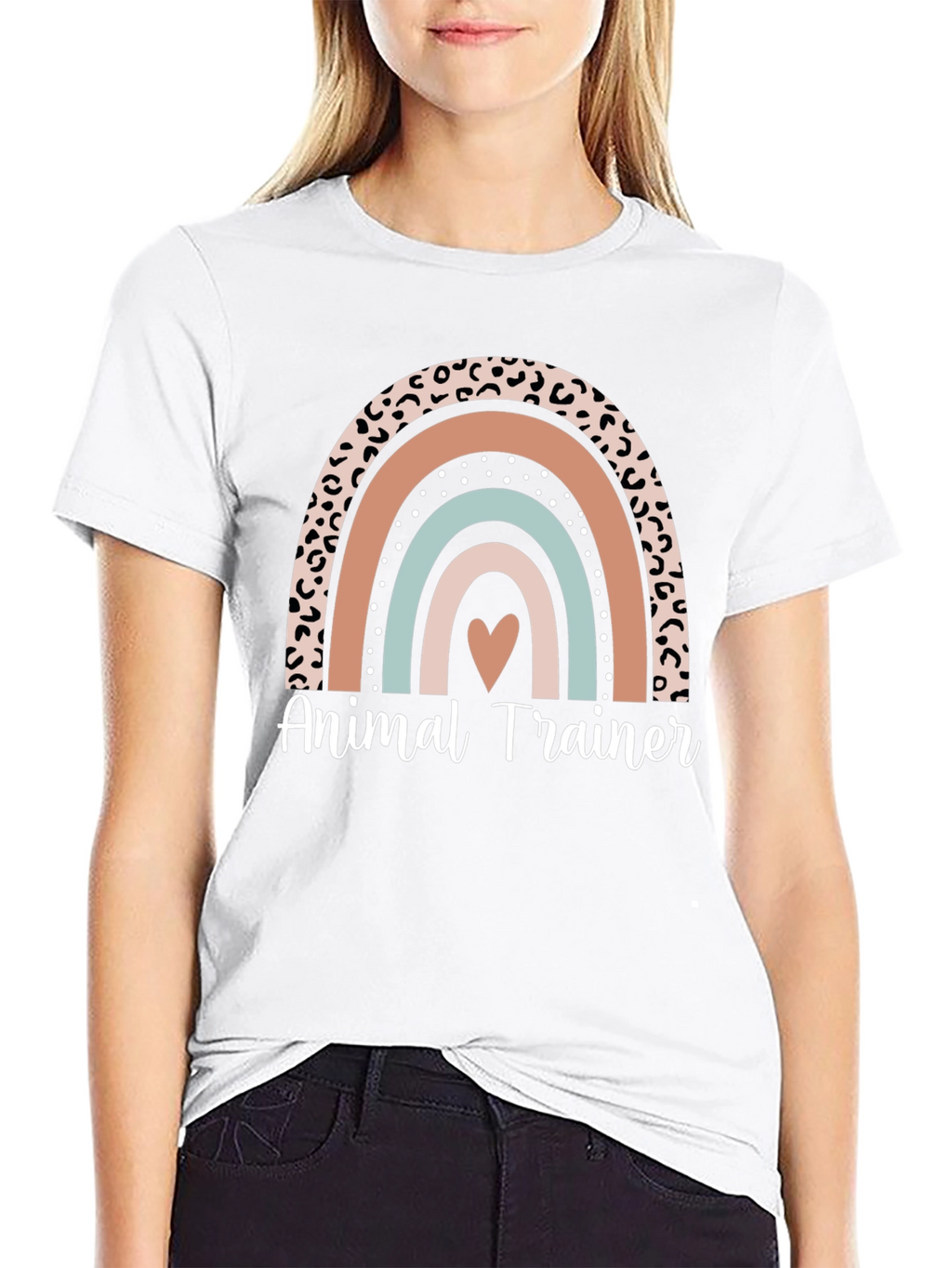 Animal Trainer Rainbow Graphic Tee