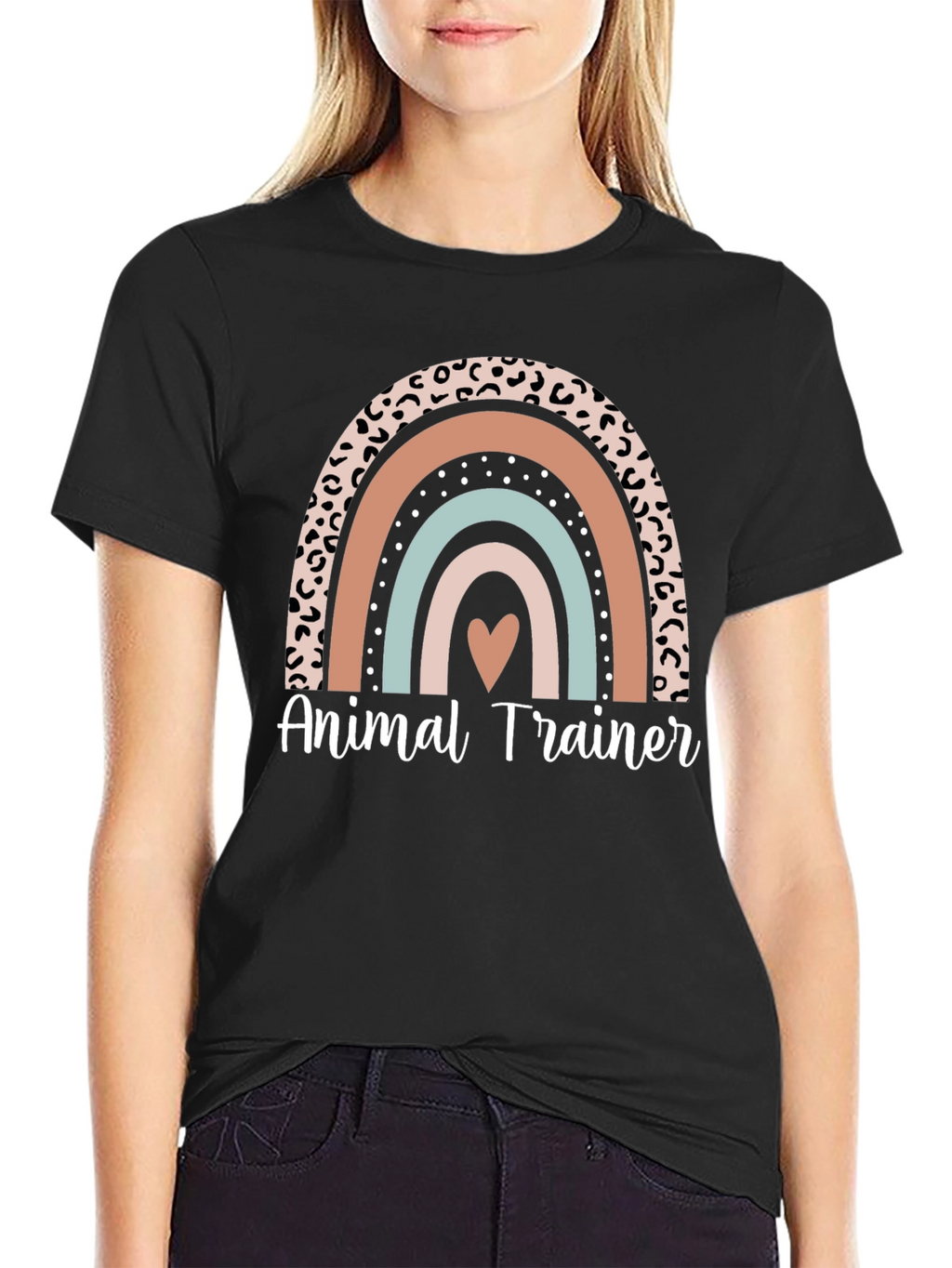Animal Trainer Rainbow Graphic Tee