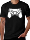 Gaming Controller Graphic Tee - Black T-Shirt