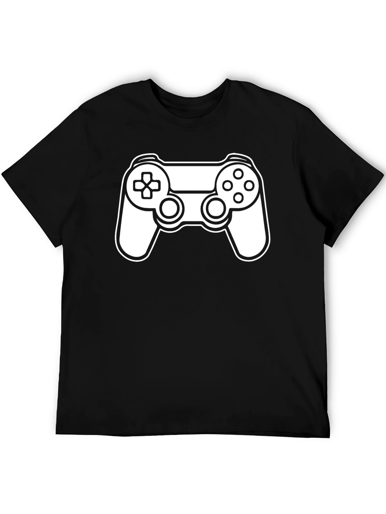 Gaming Controller Graphic Tee - Black T-Shirt