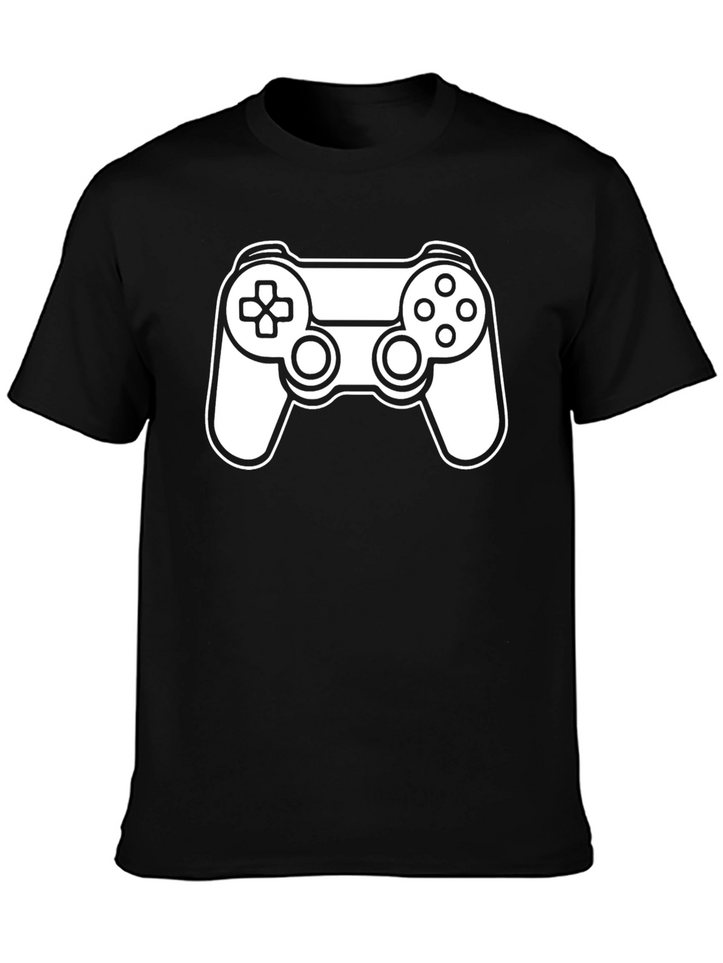 Gaming Controller Graphic Tee - Black T-Shirt
