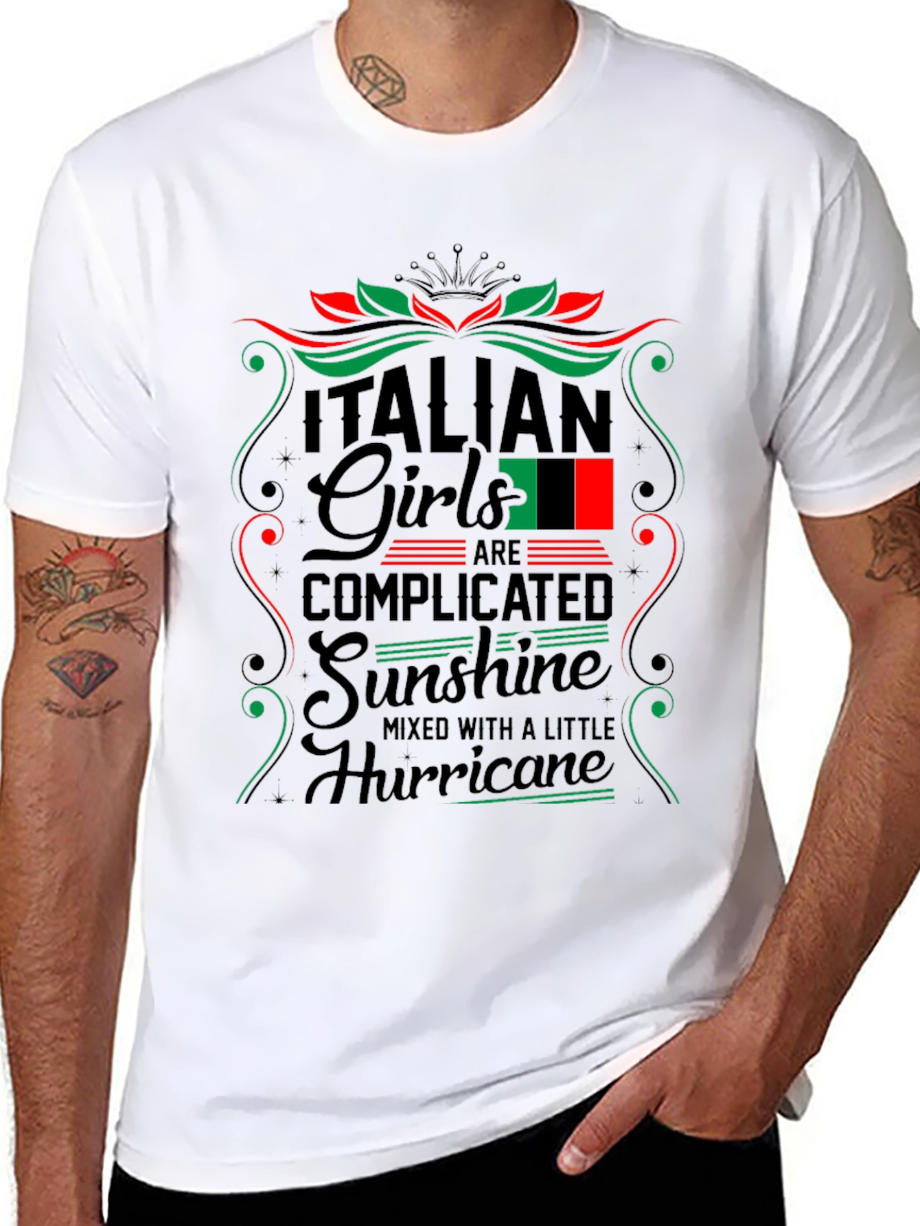 Italian Girls Sunshine Hurricane T-Shirt