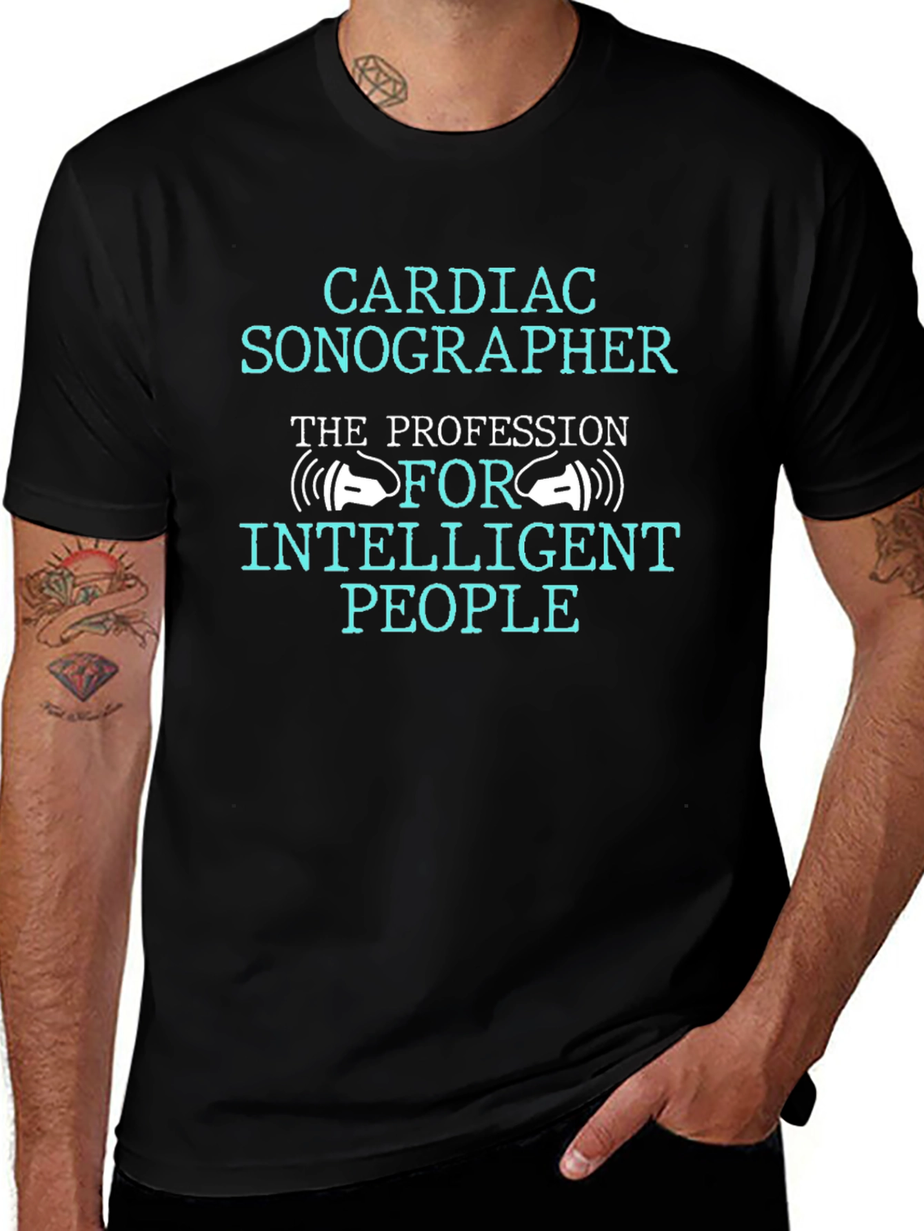 Cardiac Sonographer T-Shirt: The Profession For Intelligent People