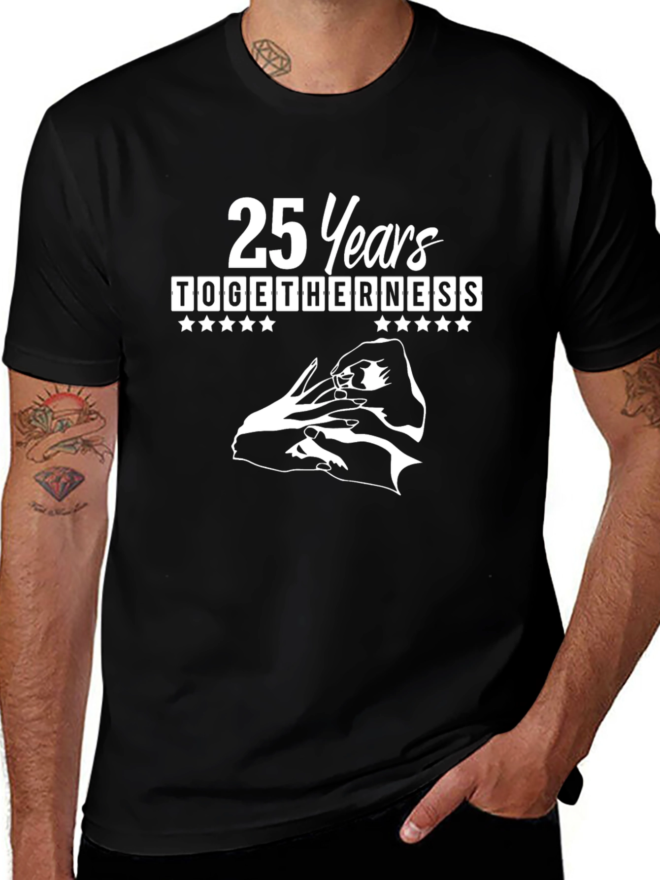 25 Years Togetherness Graphic T-Shirt