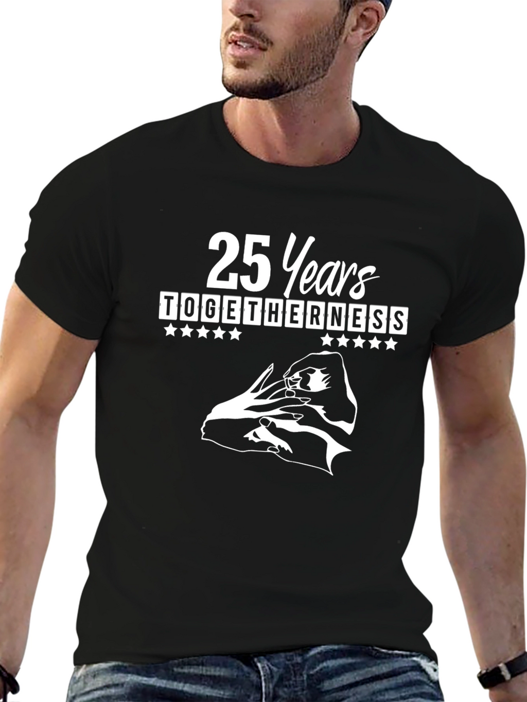 25 Years Togetherness Graphic T-Shirt