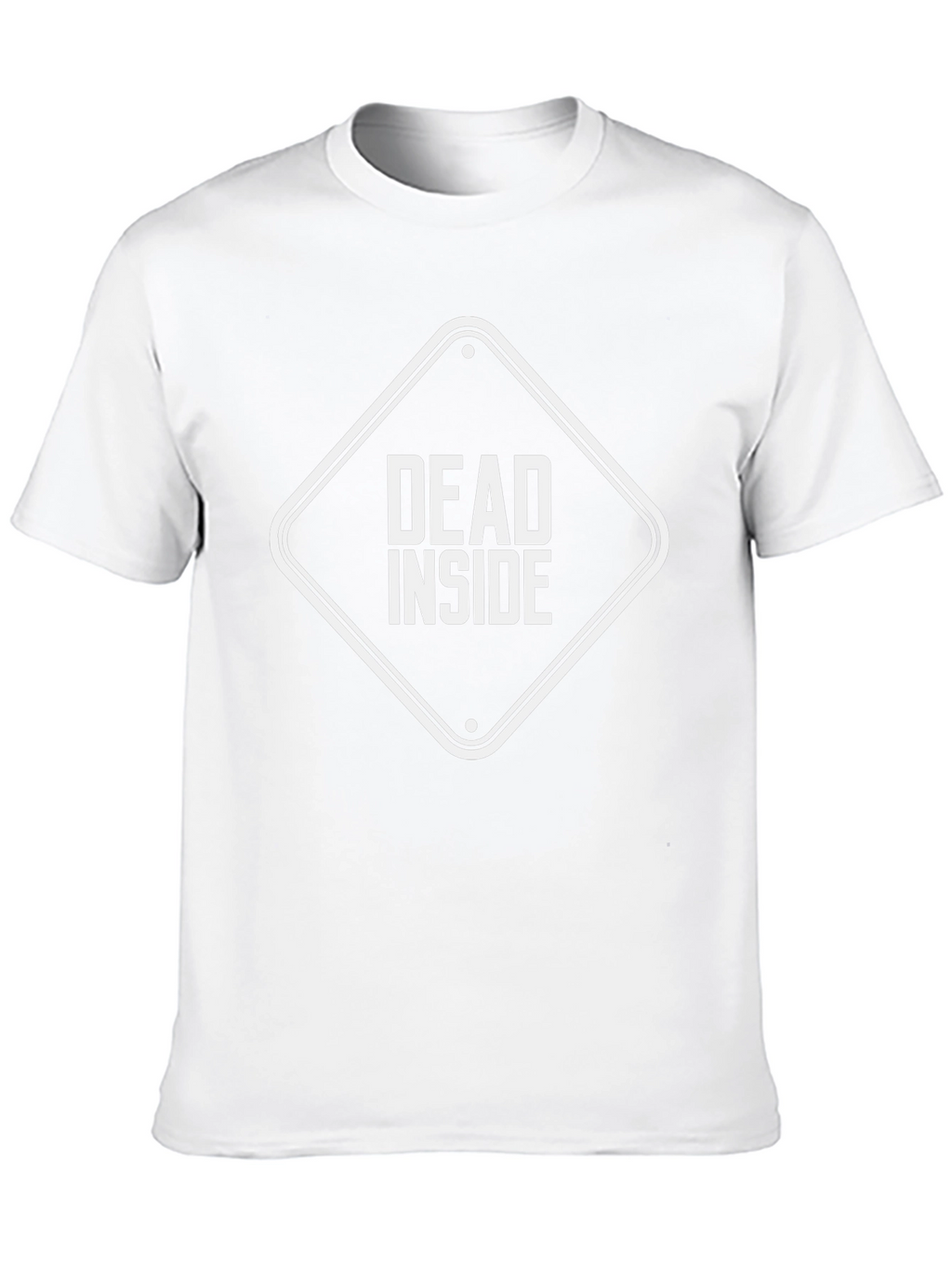 Dead Inside Graphic Tee - Black Crew Neck T-Shirt
