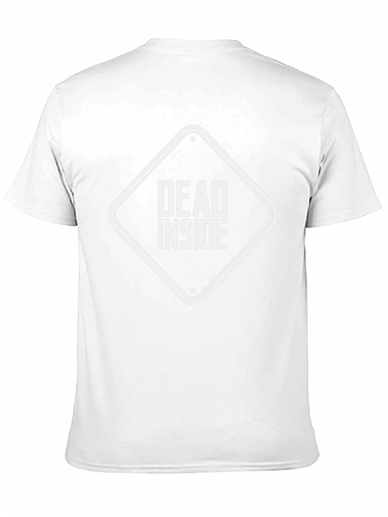 Dead Inside Graphic Tee - Black Crew Neck T-Shirt