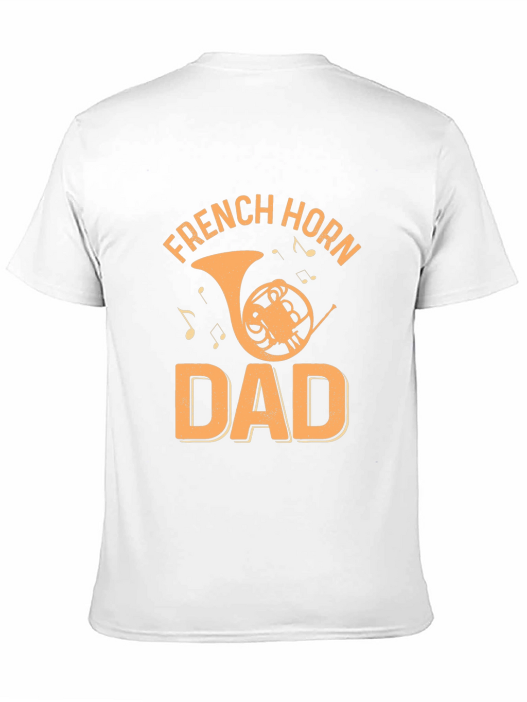 French Horn Dad Graphic T-Shirt