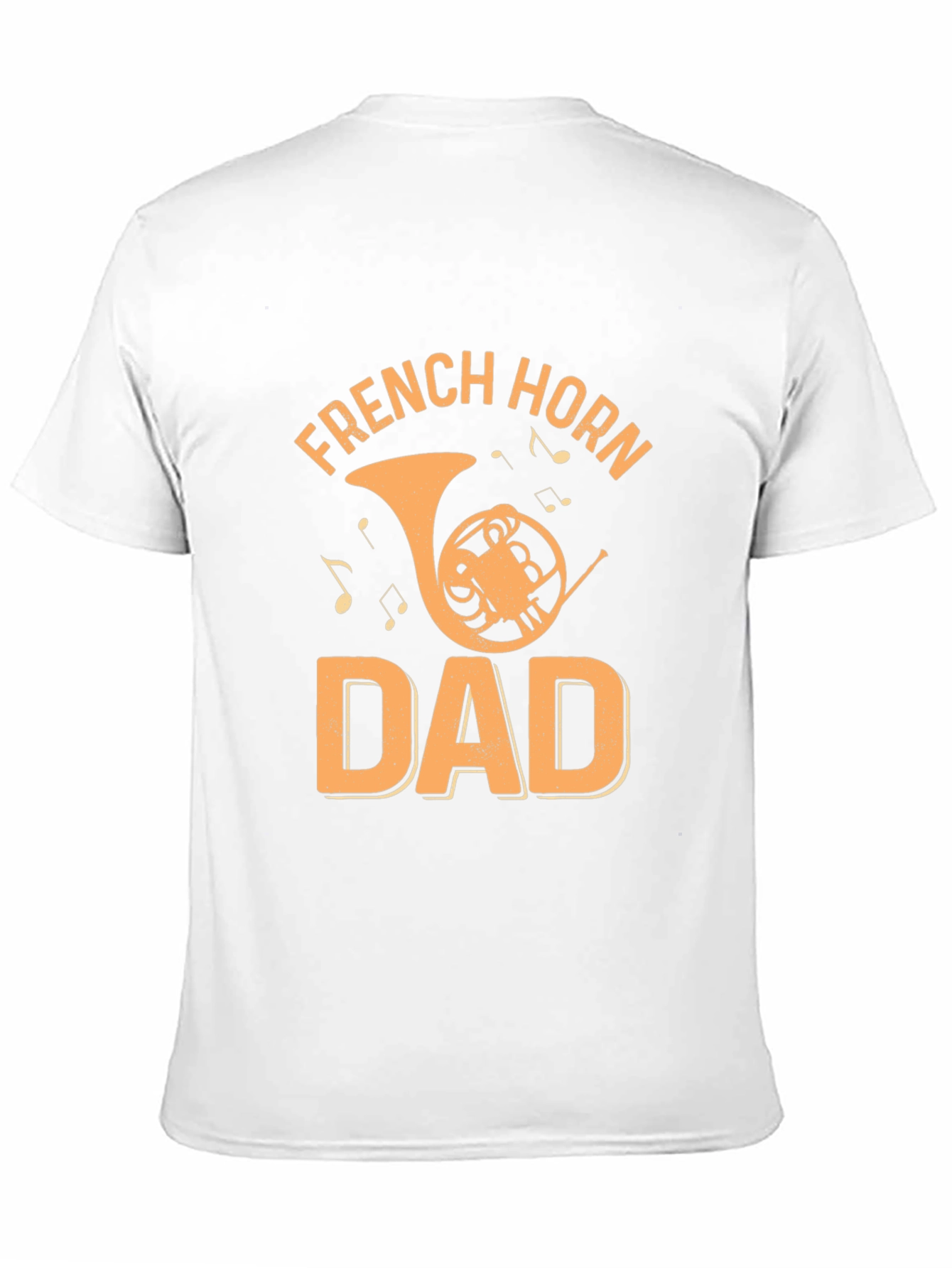 French Horn Dad Graphic T-Shirt