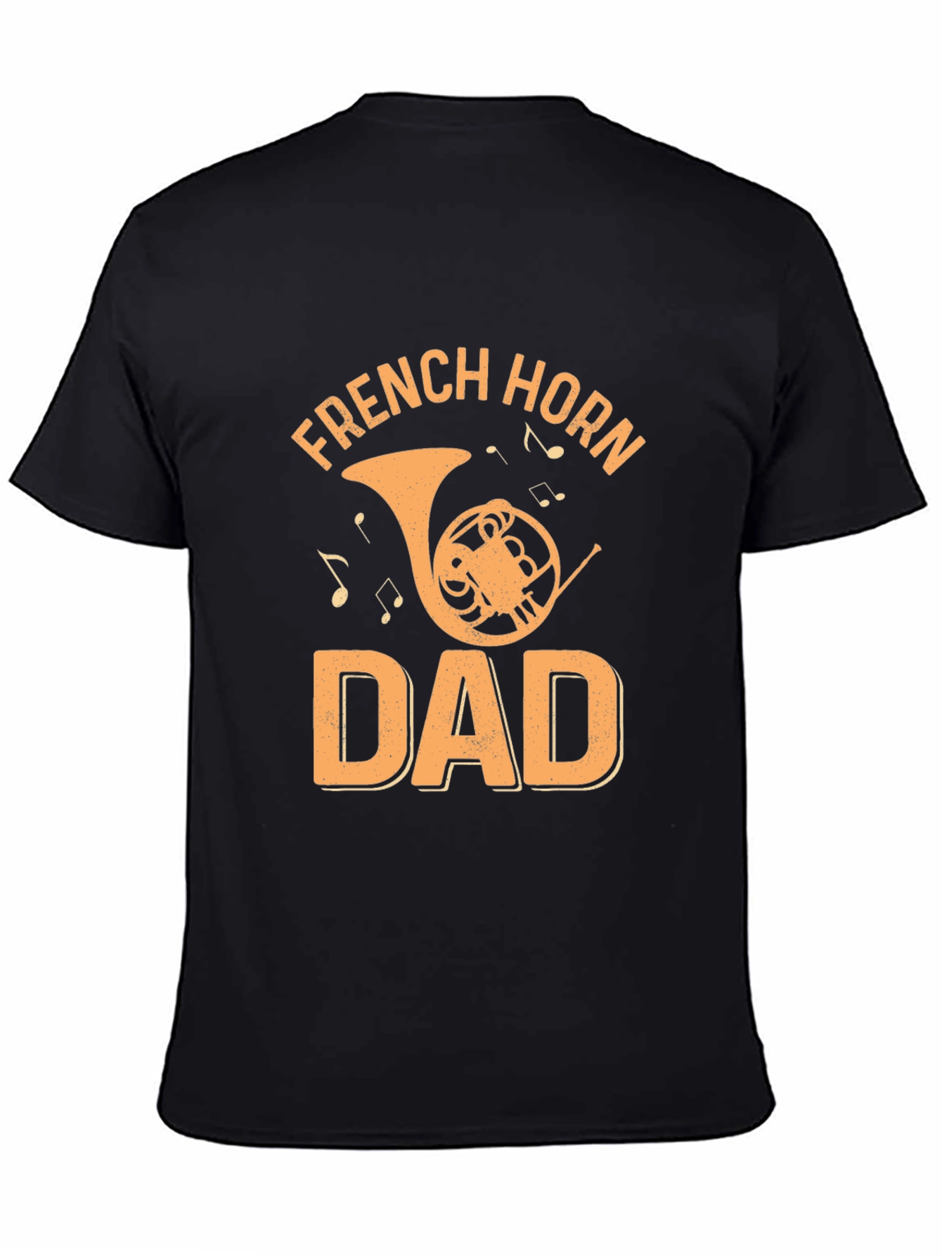 French Horn Dad Graphic T-Shirt