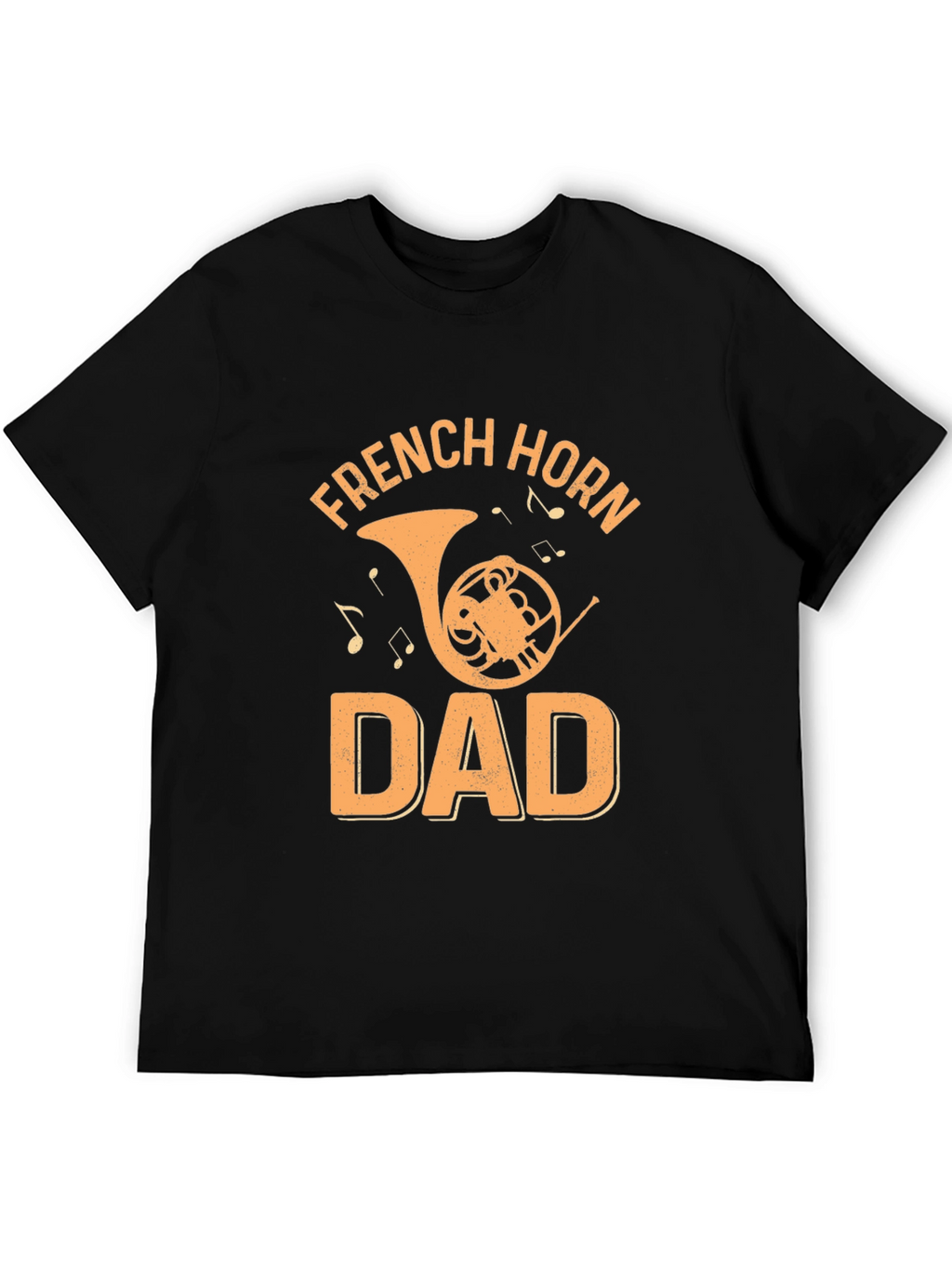 French Horn Dad Graphic T-Shirt