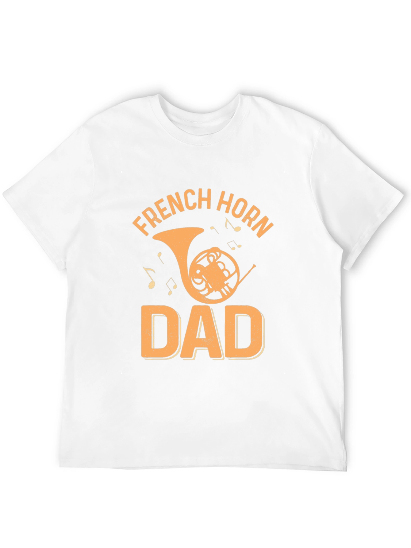 French Horn Dad Graphic T-Shirt