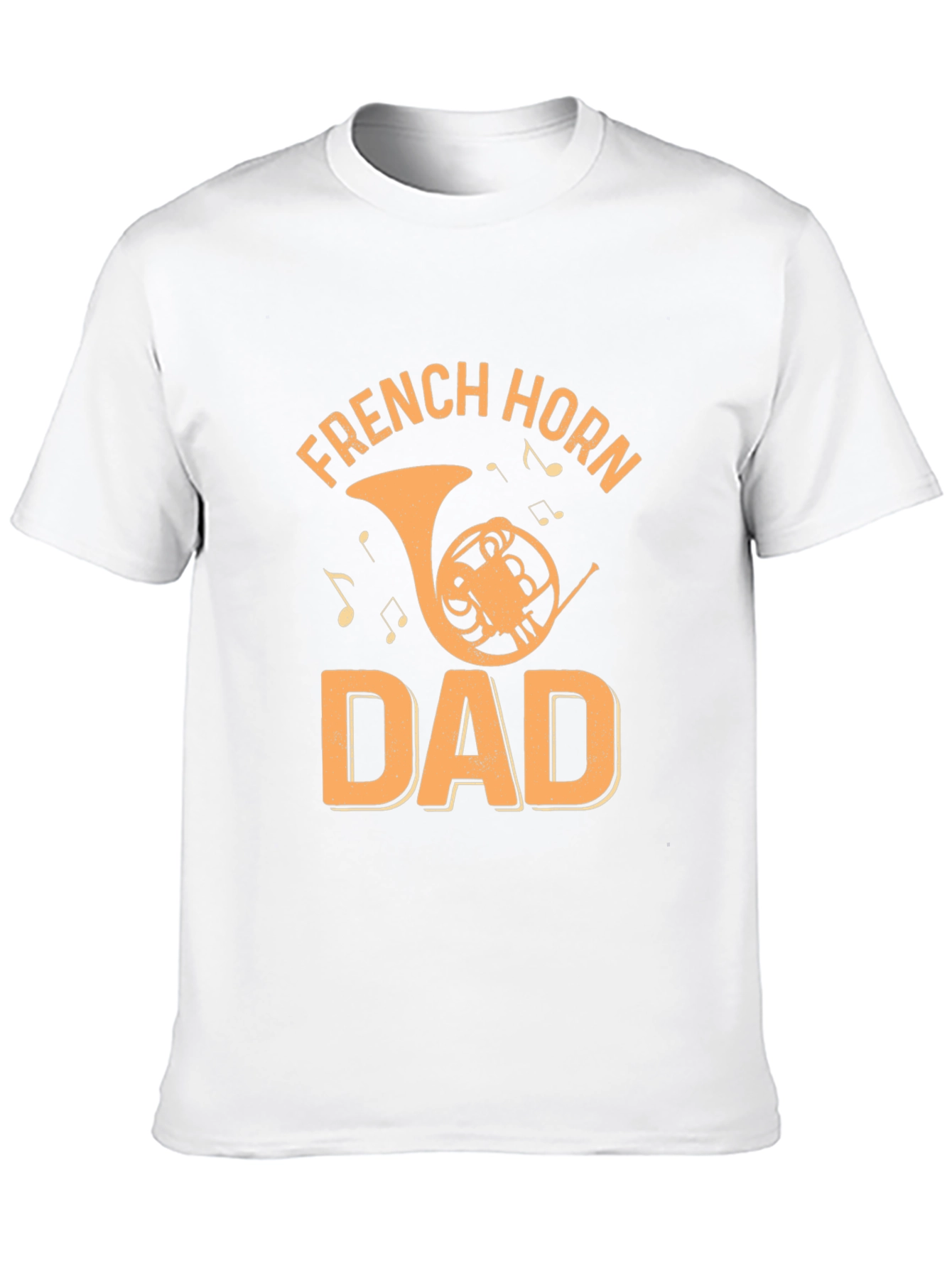 French Horn Dad Graphic T-Shirt
