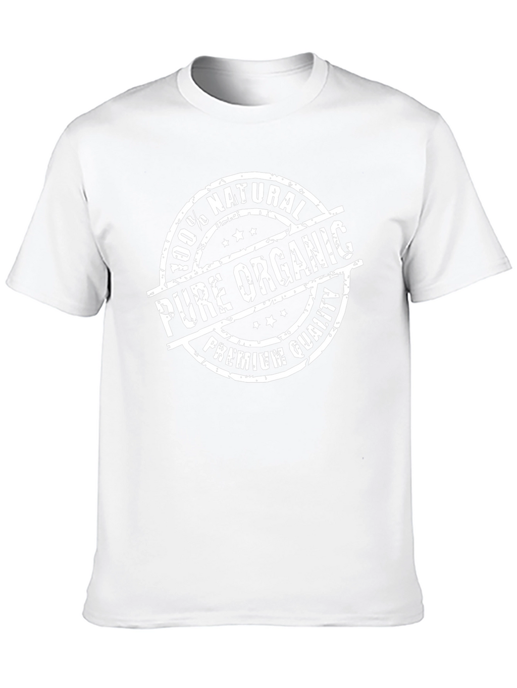 100% Natural Pure Organic Premium Quality Black T-Shirt