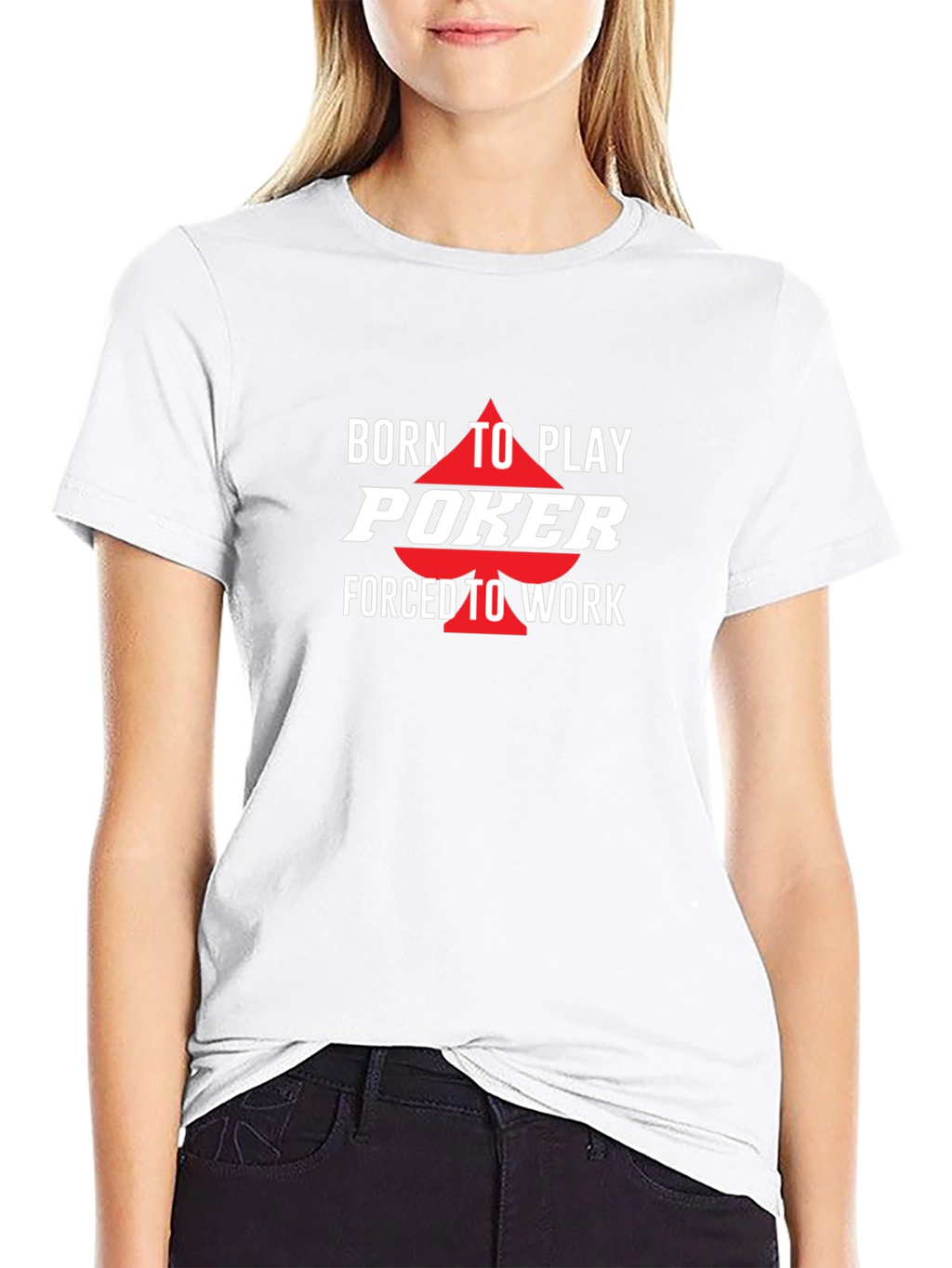 Born to Play Poker Graphic T-Shirt