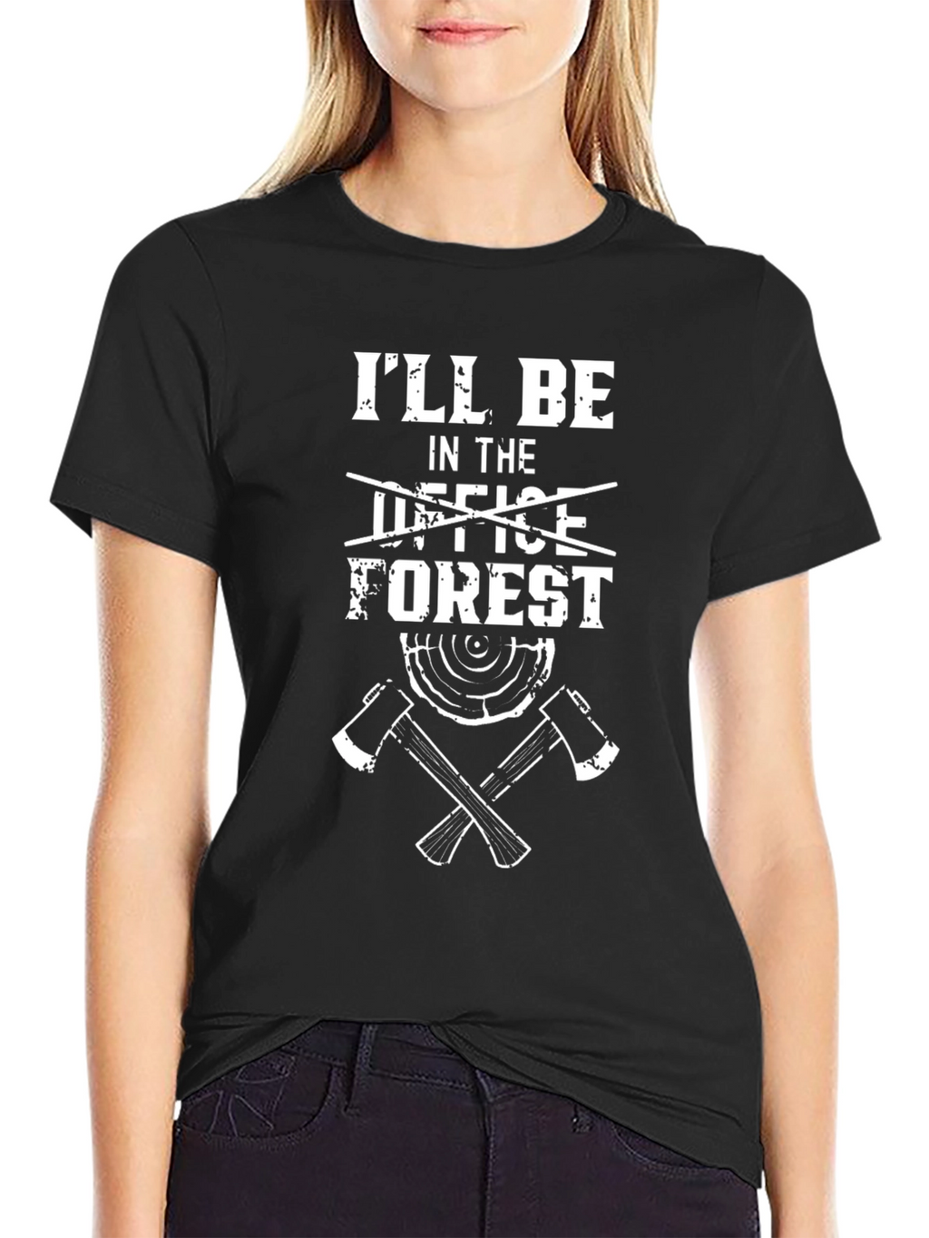 Ill Be In The Forest Novelty T-Shirt