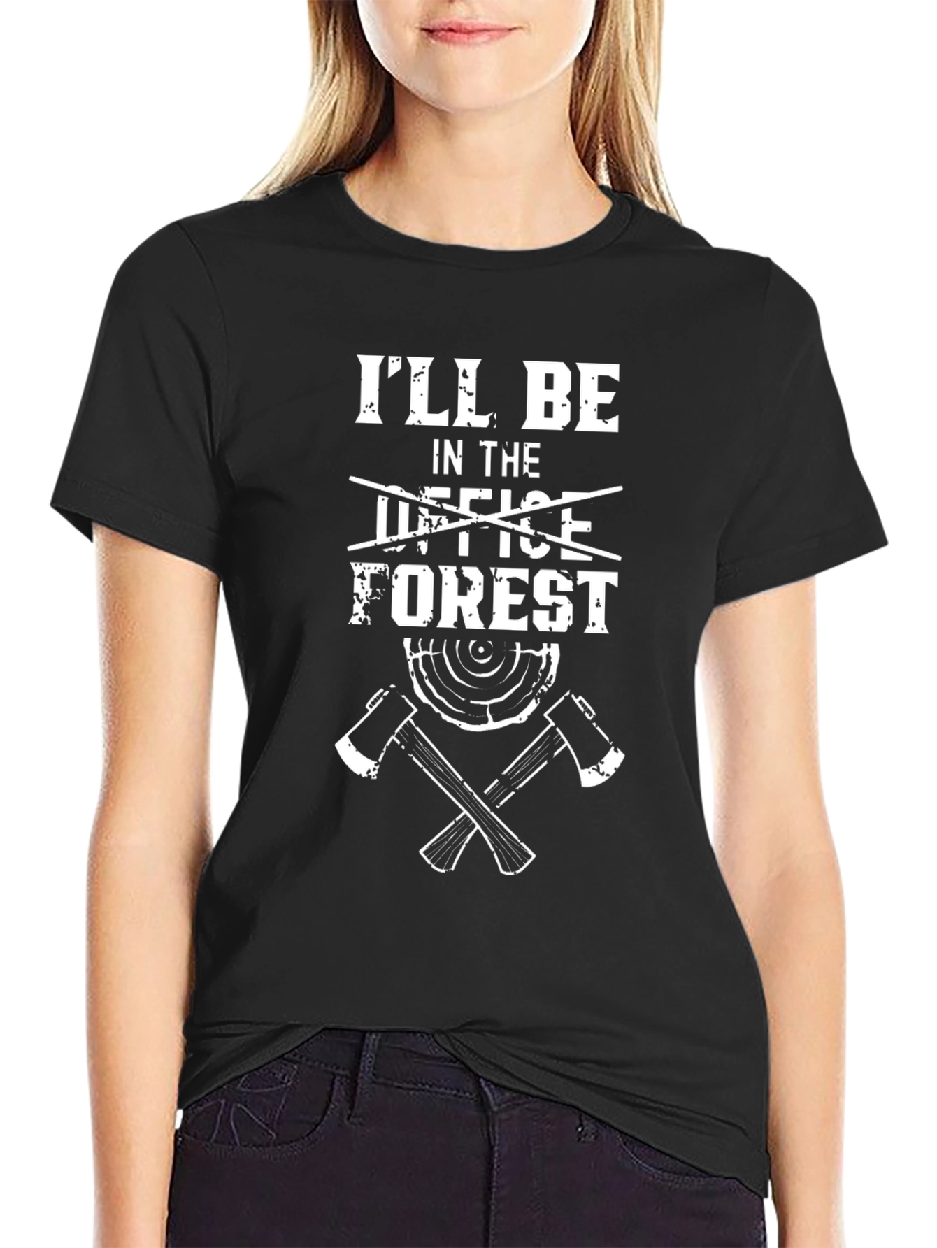 Ill Be In The Forest Novelty T-Shirt