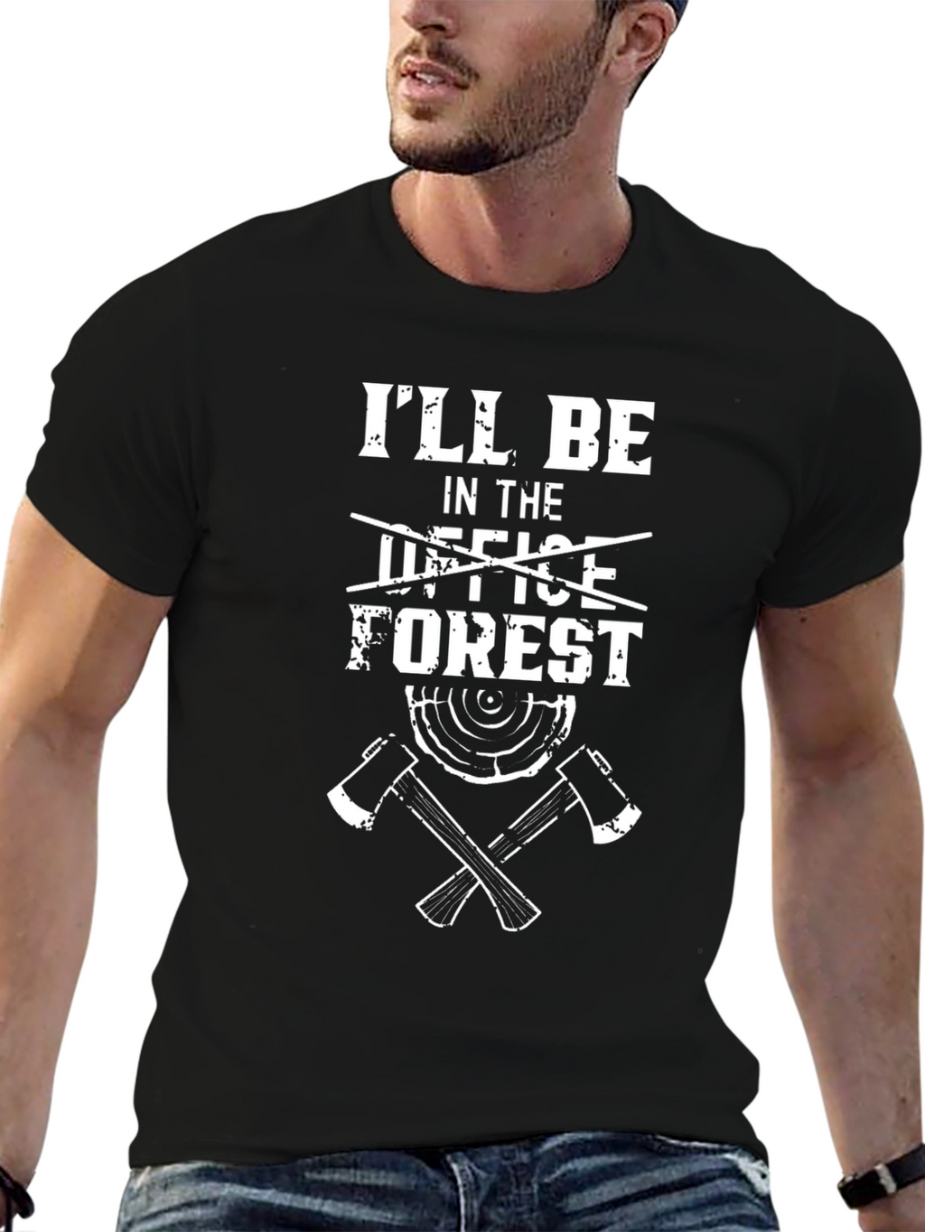 Ill Be In The Forest Novelty T-Shirt