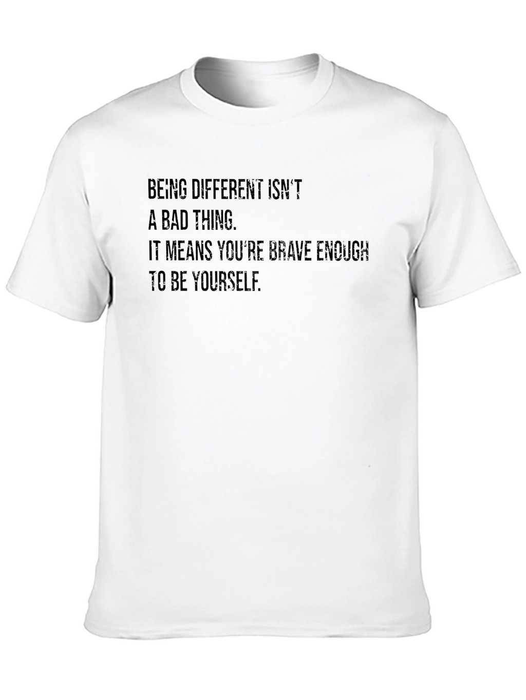 Be Yourself Graphic Tee - Empowering Message