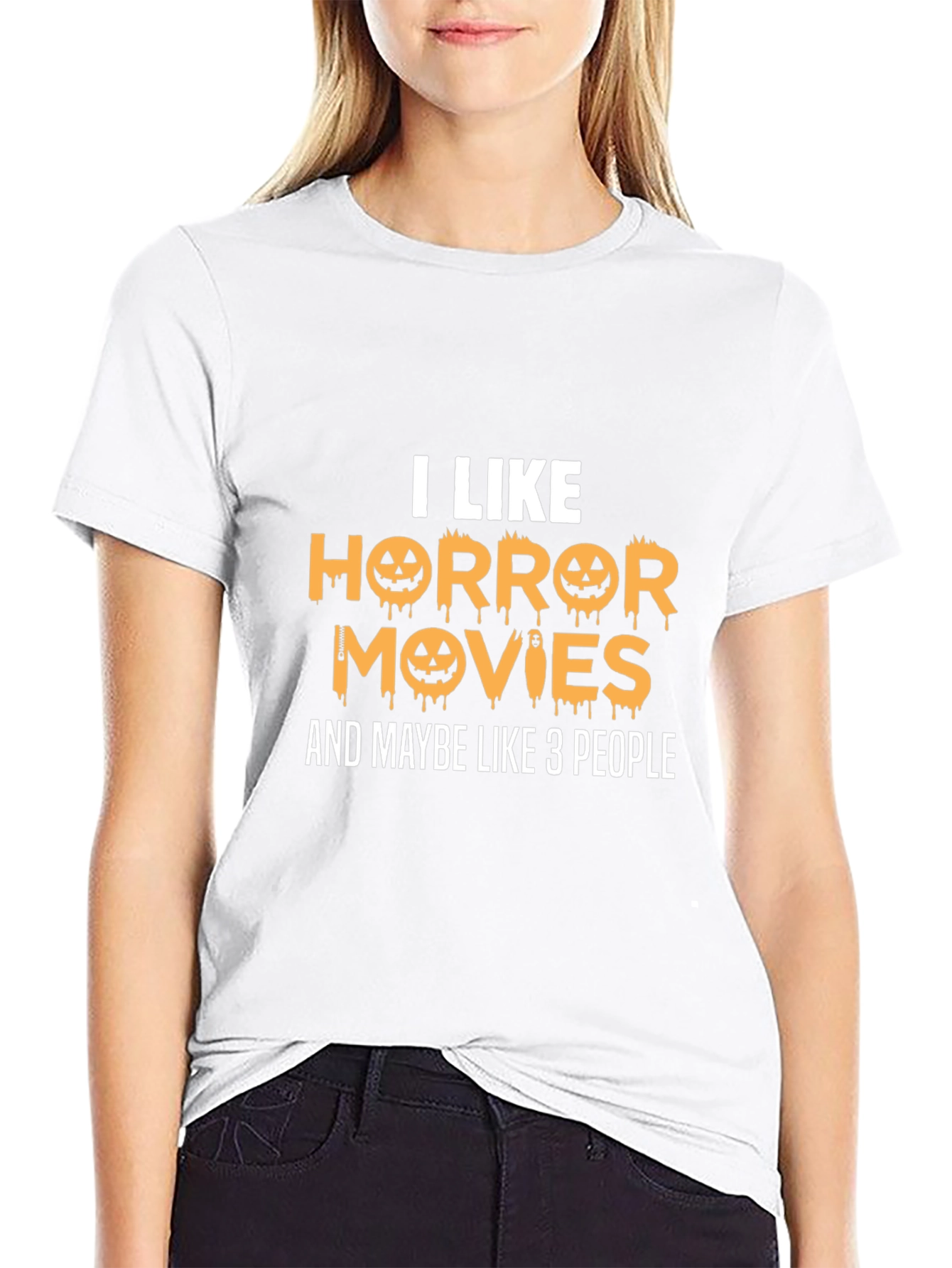 I Like Horror Movies Halloween T-Shirt