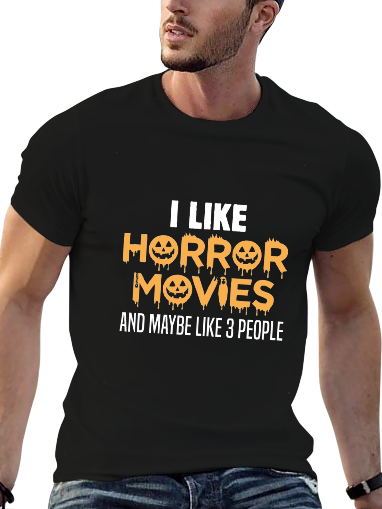 I Like Horror Movies Halloween T-Shirt