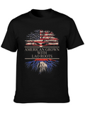 American Grown with Lao Roots T-Shirt
