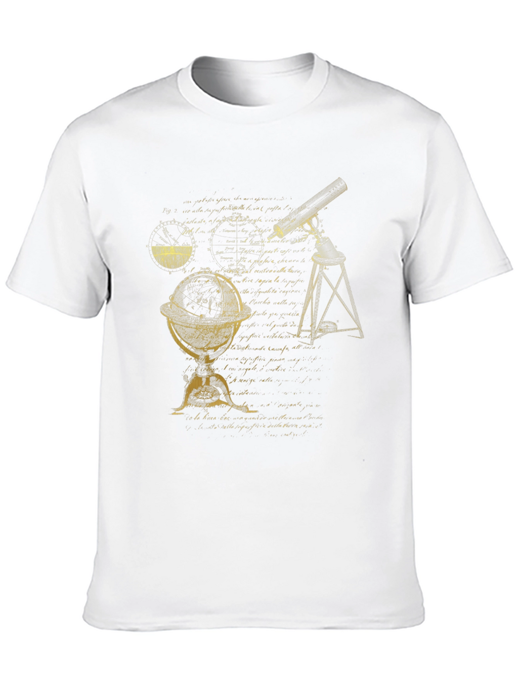 Celestial Print Black Tee