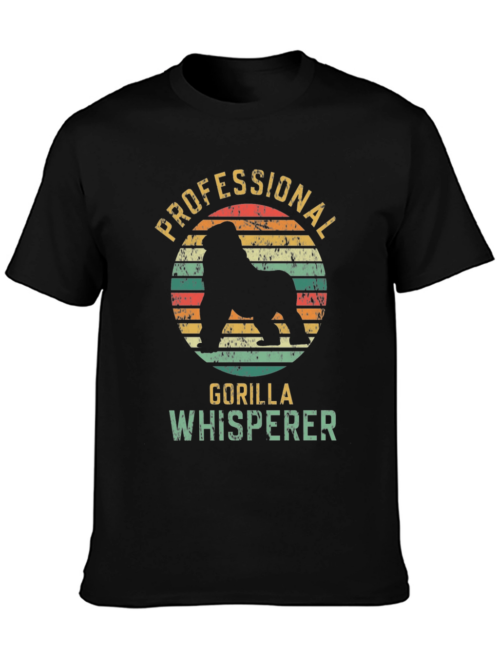 Professional Gorilla Whisperer Graphic T-Shirt