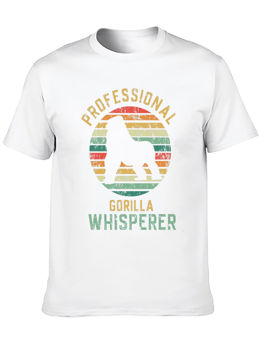 Professional Gorilla Whisperer Graphic T-Shirt
