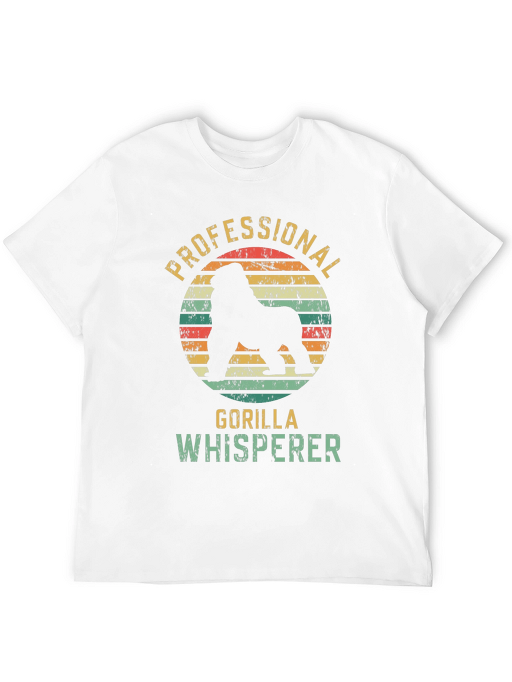 Professional Gorilla Whisperer Graphic T-Shirt
