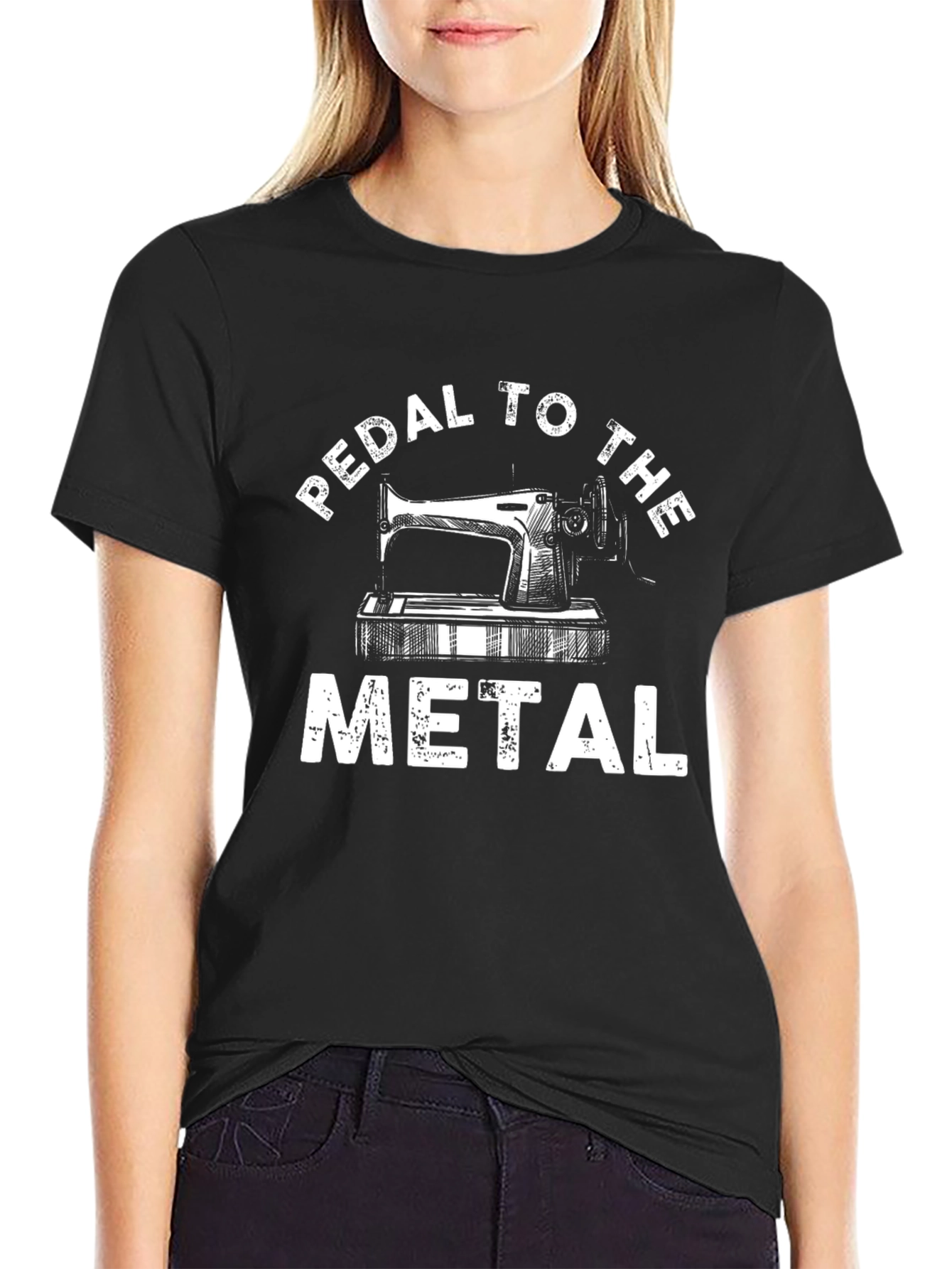 Pedal to the Metal Sewing T-Shirt