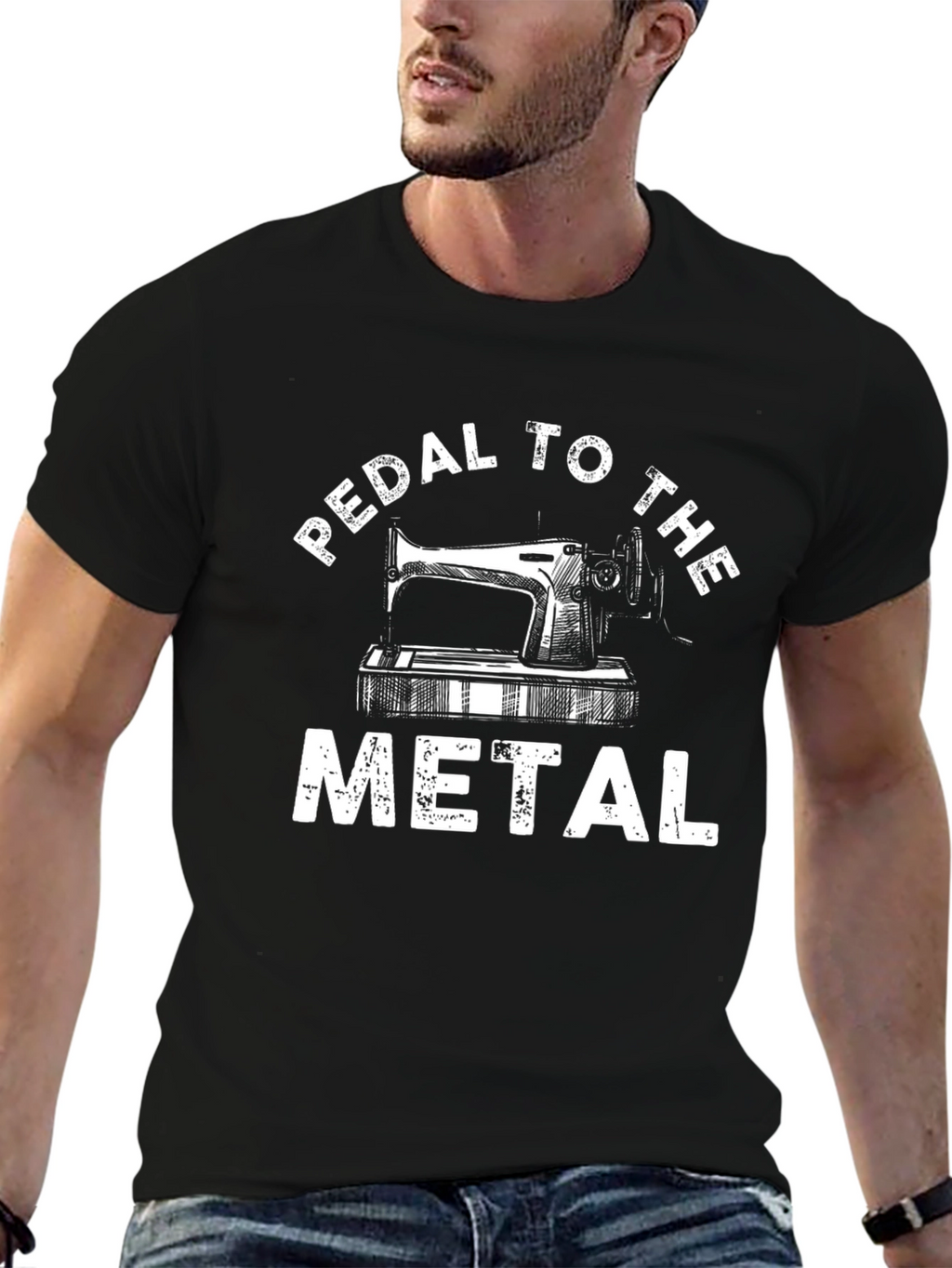 Pedal to the Metal Sewing T-Shirt