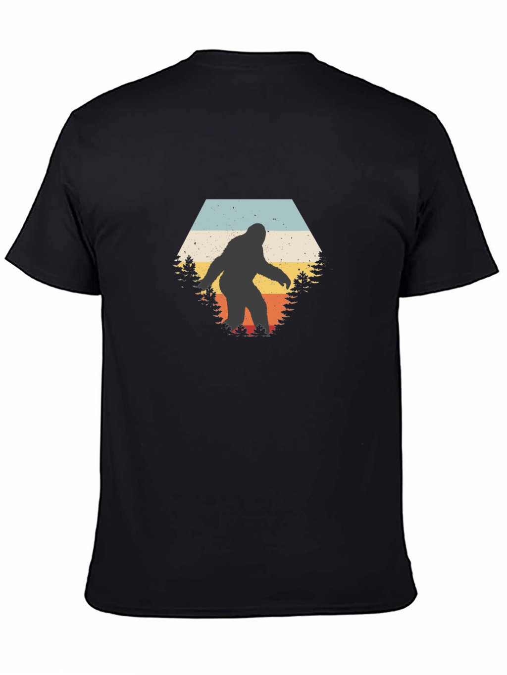 Retro Bigfoot Graphic Tee - Sasquatch T-Shirt