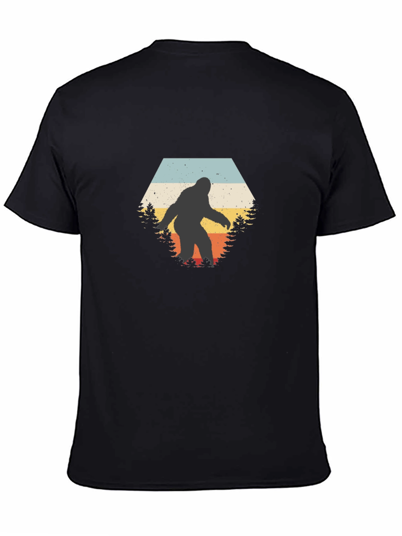 Retro Bigfoot Graphic Tee - Sasquatch T-Shirt